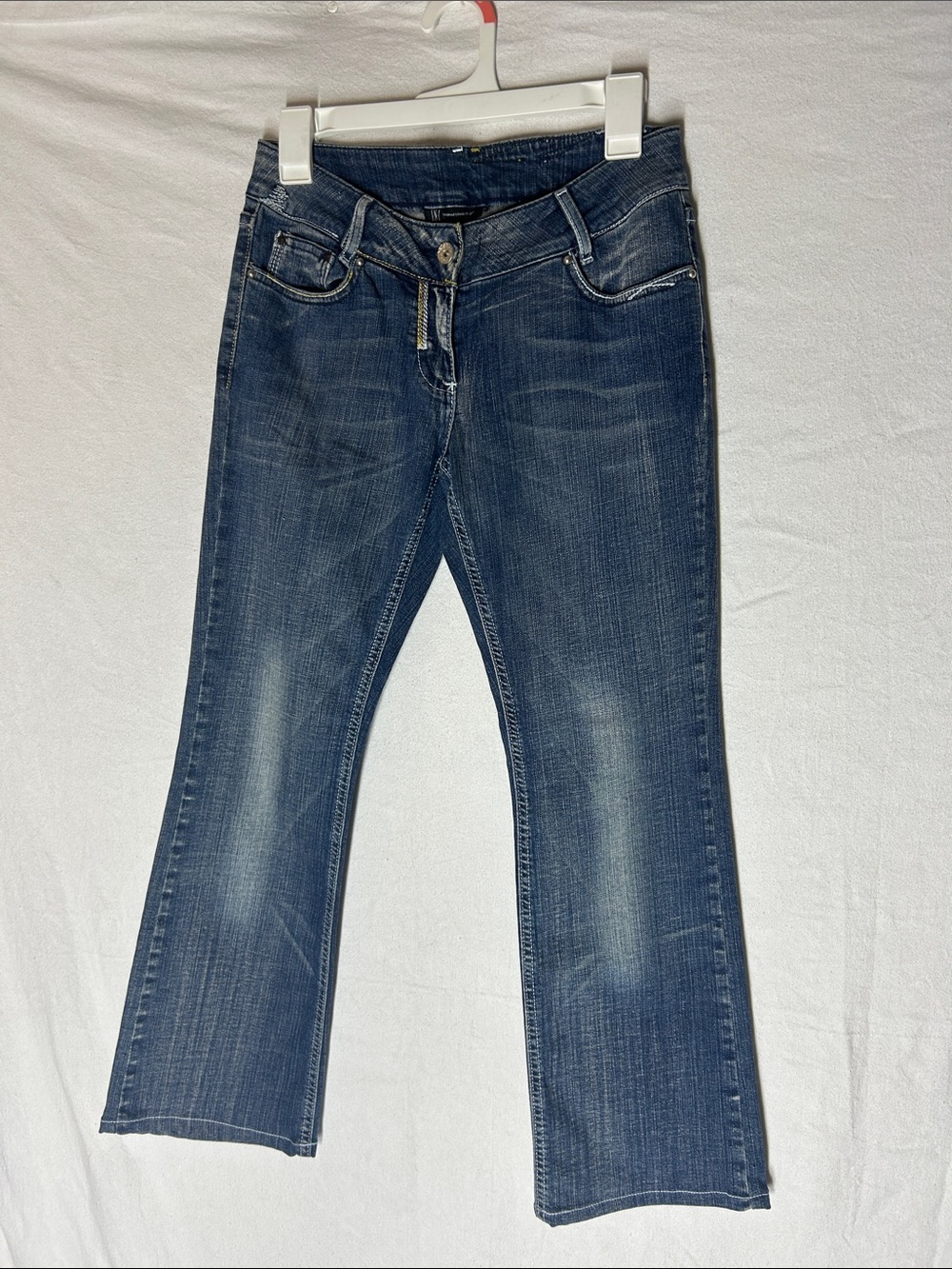 INC International Concepts Women's Dark Blue Flared Jeans